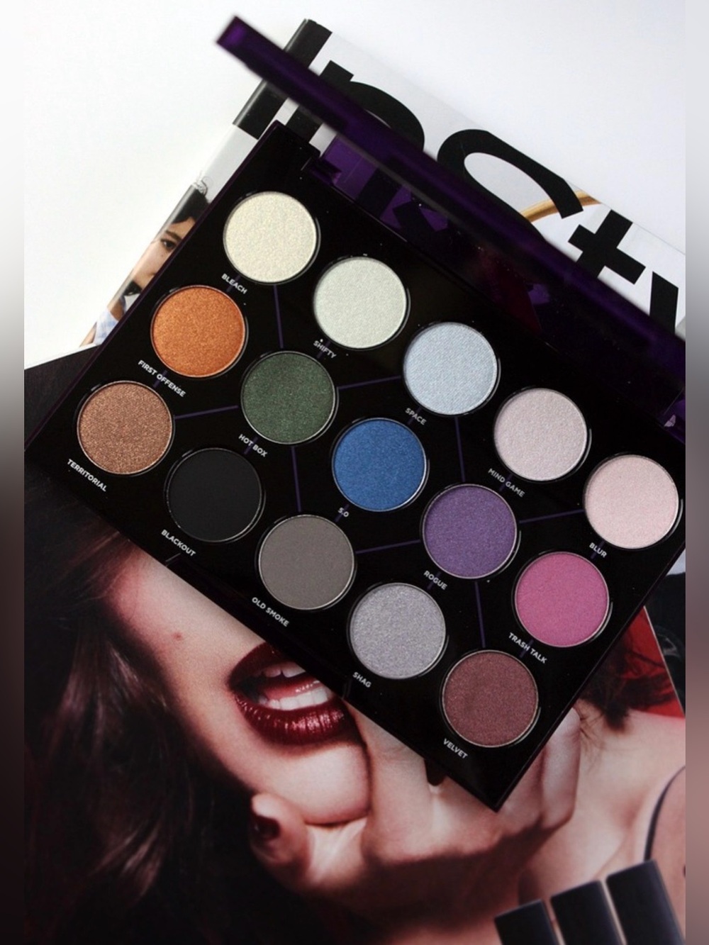 NWB Urban Decay Distortion Eyeshadow Palette Shimmer Limited Edition Jewel Tones